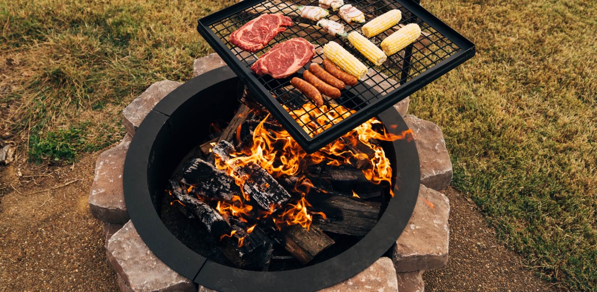 From Campfire to Gourmet Feast - Why a Grill Grate Fire Pit Rules the Backyard